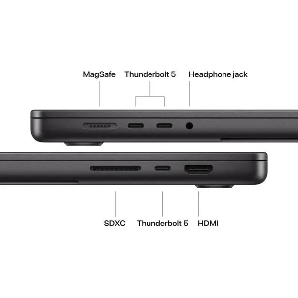 Laptop APPLE MacBook Pro 14.2 M5 Pro 24GB/1TB Space Black INT KB 2026 - imagine 4