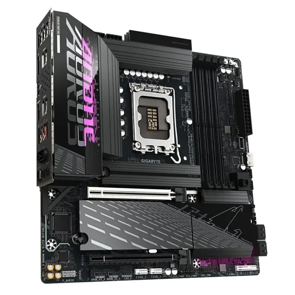 Placă de bază GIGABYTE B860M AORUS ELITE WIFI6E LGA1851 mATX - imagine 3