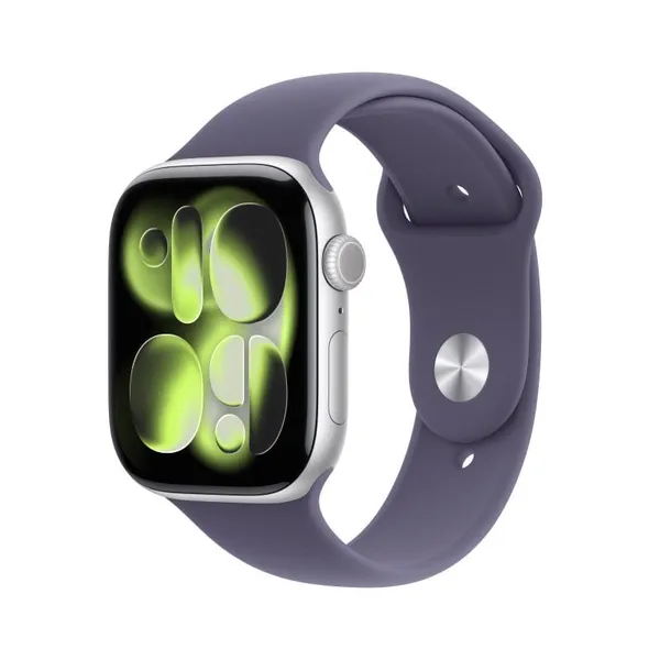 Smartwatch APPLE Watch Series 11 GPS + Cellular 46mm Silver Aluminium Purple Fog