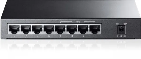 Switch TP-LINK TL-SF1008P 8 Porturi 10/100 Mbps 4 PoE - imagine 11