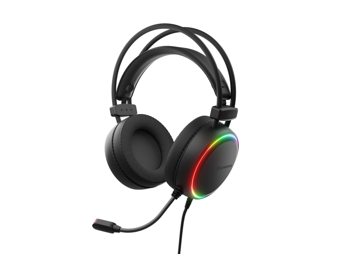 Căști Gaming GENESIS Neon 613 G2 RGB Negru NSG-2307