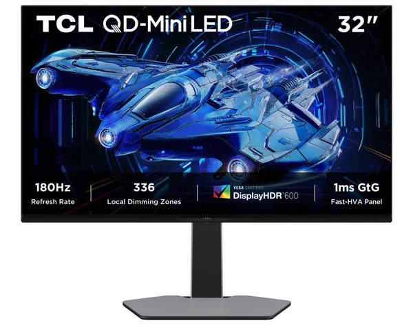 Monitor Gaming TCL 32G64 31.5 inci QHD 2560 x 1440