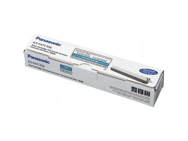 Toner PANASONIC KX-FATC506E Cyan 4000 Pagini