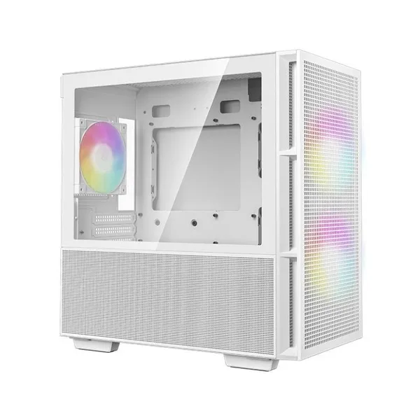 Carcasă PC DEEPCOOL CH360 Mini Tower ARGB Alb - imagine 2