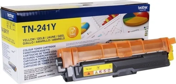 Toner BROTHER TN241Y Original Yellow 1400 pagini