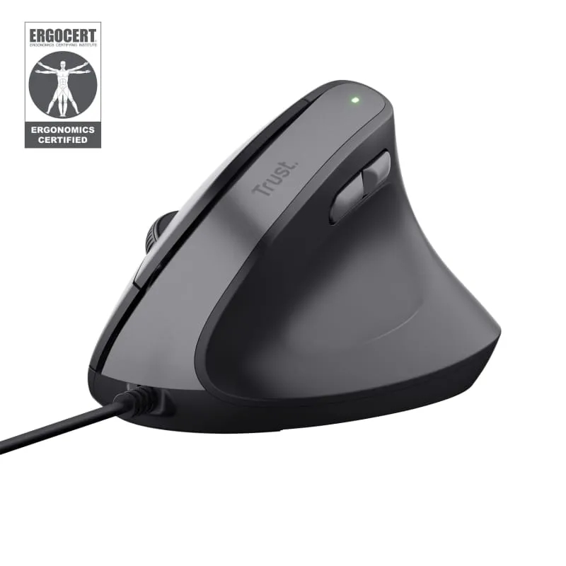 Mouse TRUST Bayo II Vertical 2400 DPI Negru TR-25144