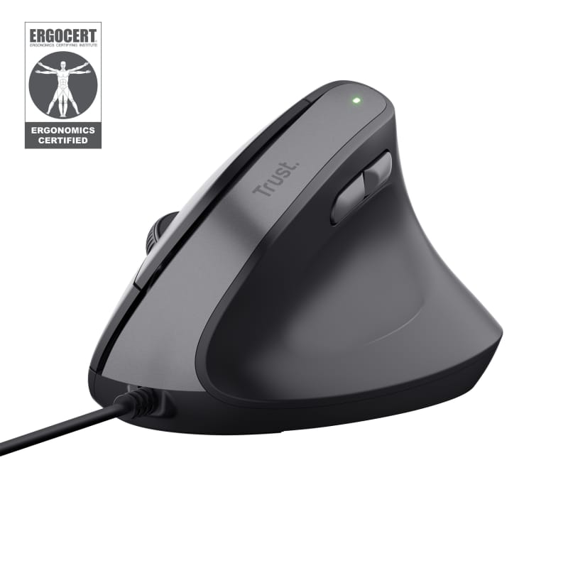 Mouse Gaming TRUST Bayo II Vertical 2400 DPI Negru TR-25144