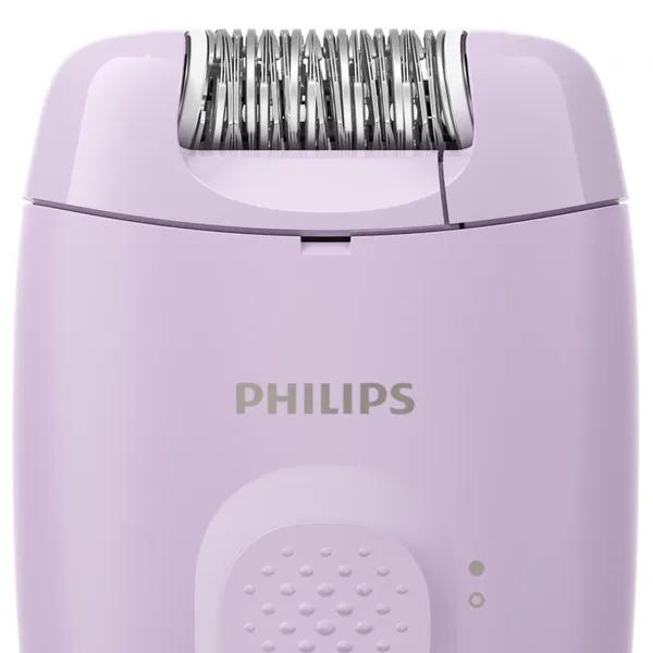 Epilator PHILIPS Seria 2000 BRE237/00 1 viteză 2 accesorii Lila - imagine 3