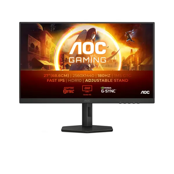 Monitor AOC Q27G4XF 27 inch IPS 1440p 180Hz