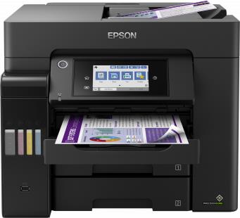 Multifunctional Inkjet EPSON EcoTank L6570 CISS A4 Wireless Negru
