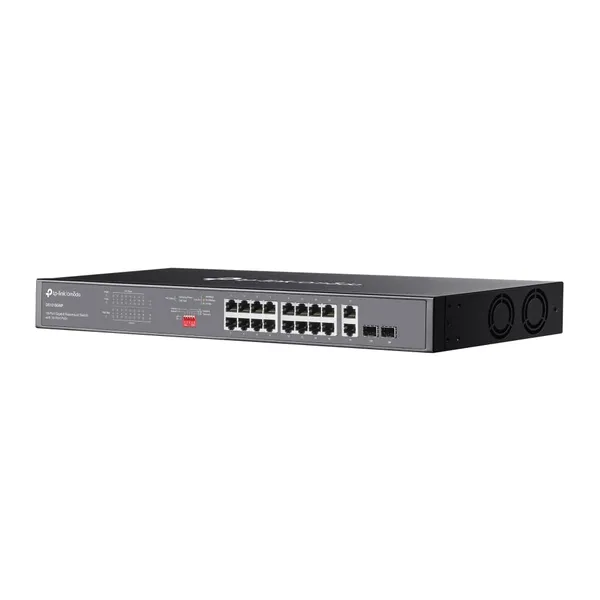 Switch TP-LINK DS1018GMP 18 Porturi Gigabit PoE+ 250W - imagine 3