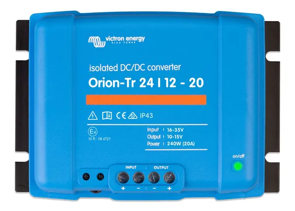 Convertor DC-DC VICTRON ENERGY Orion-Tr 24/12 20A 240W Izolat - imagine 3