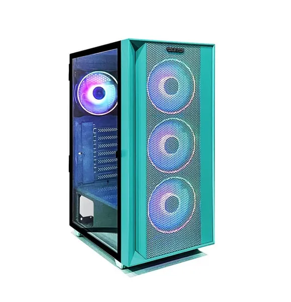 Carcasă PC PRO GAMING JUNGLE Mid Tower ARGB Cyan