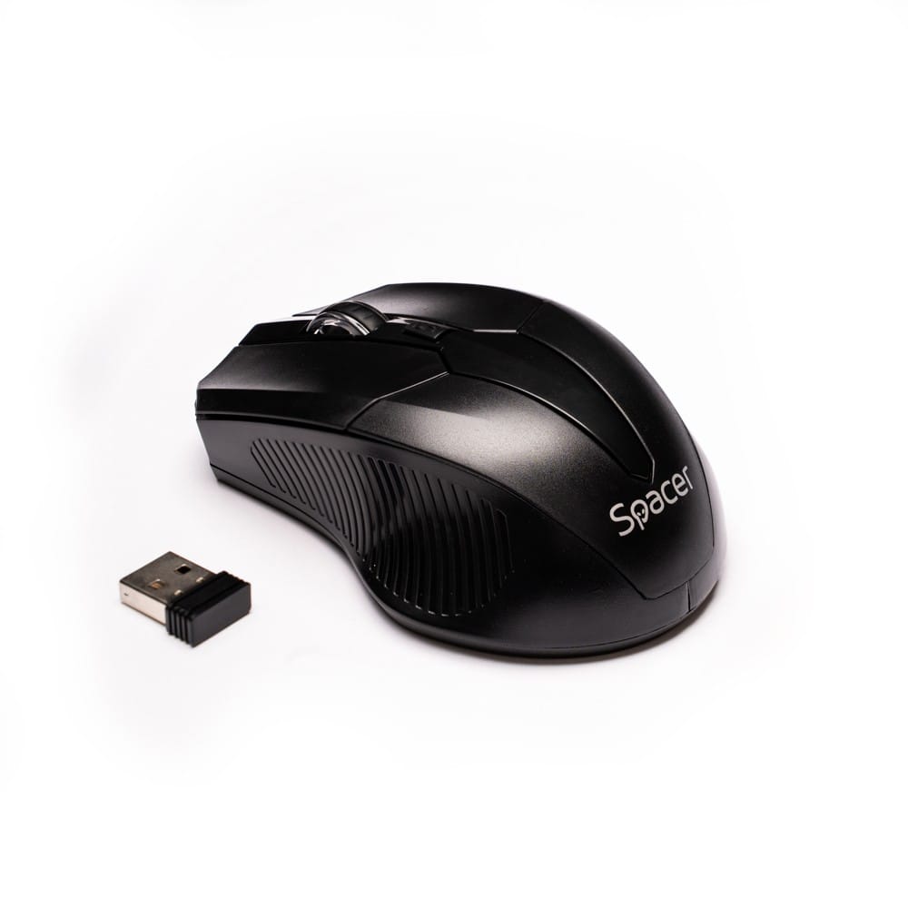 Mouse SPACER SPMO-W02 Wireless Negru