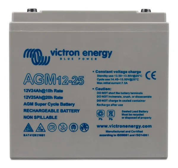 AGM Super Cycle battery 12V 25Ah - imagine 3