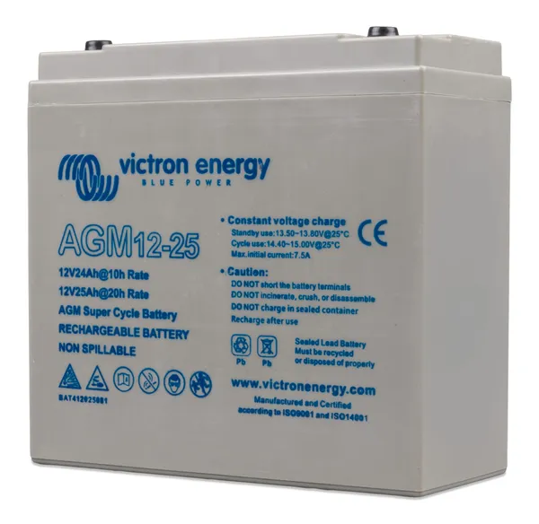AGM Super Cycle battery 12V 25Ah - imagine 2