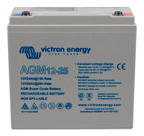 AGM Super Cycle battery 12V 25Ah - imagine 4