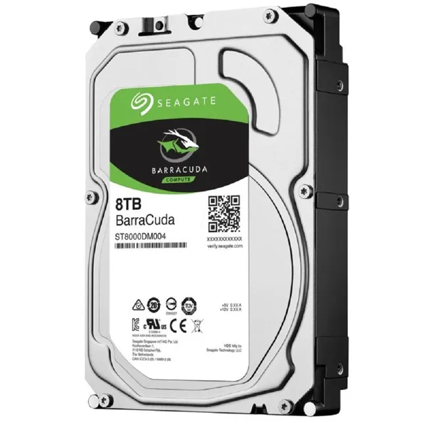 HDD Intern SEAGATE BarraCuda 8TB SATA-III 5400rpm 256MB ST8000DM004