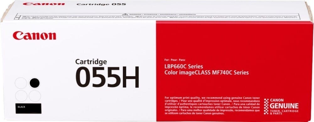 Toner CANON CRG055H High Yield 7.6K Negru 3020C002AA