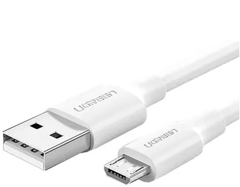 Cablu Date UGREEN US289 60143 USB-Micro-USB 2m Alb