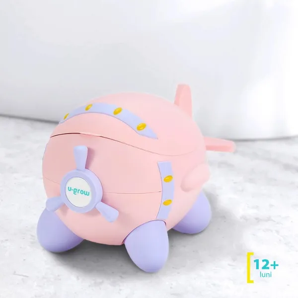 Oliță U-GROW Avion Roz UGOA-75PK - imagine 5