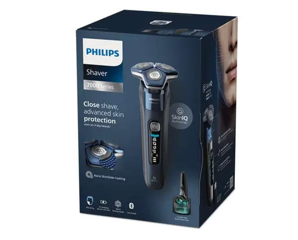 Aparat de Ras PHILIPS Series 7000 S7886/55 SkinIQ Negru - imagine 3