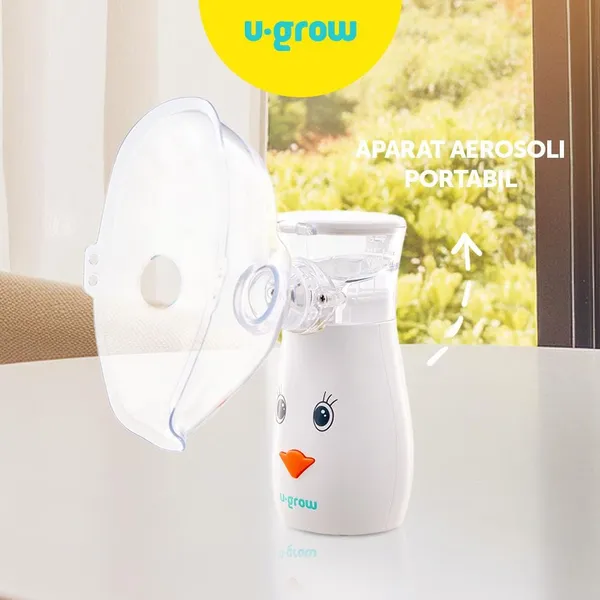 Aparat Aerosoli U-GROW Portabil cu Ultrasunete pentru Copii UG-UN209 - imagine 2
