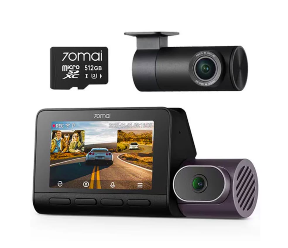 Cameră Auto DVR 70MAI T800 Premium 4K 146 FOV ADAS GPS Wi-Fi