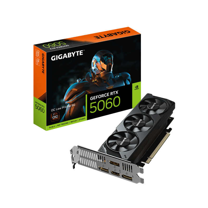 Placă Video GIGABYTE GeForce RTX 5060 OC Low Profile 8GB GDDR7