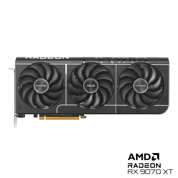 Placă Video ASUS PRIME RX9070XT-O16G AMD RDNA 4 16GB GDDR6