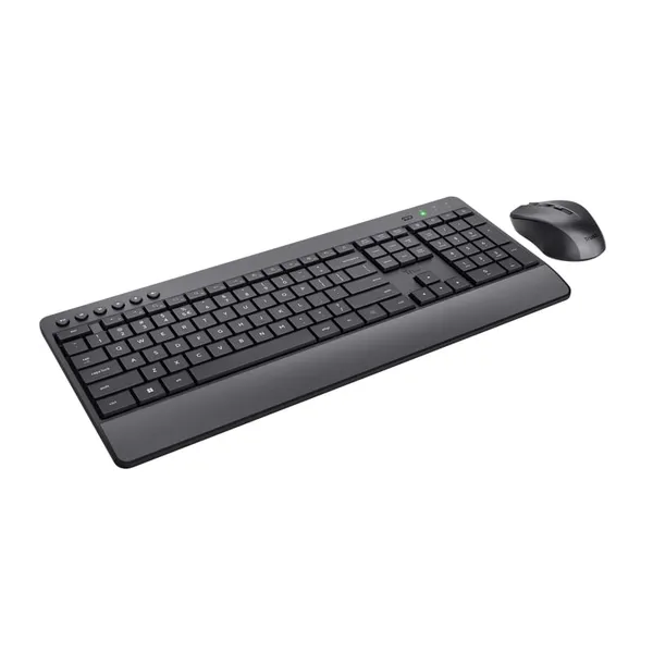 Kit Tastatură și Mouse TRUST Trezo Wireless Negru TR-24529 - imagine 3