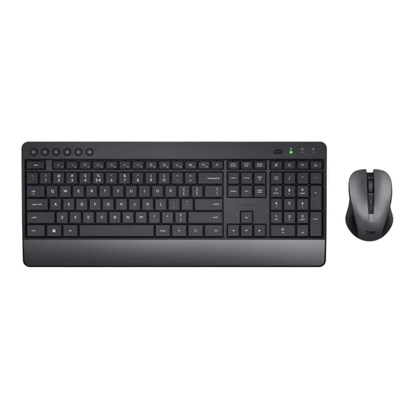 Kit Tastatură și Mouse TRUST Trezo Wireless Negru TR-24529 - imagine 2