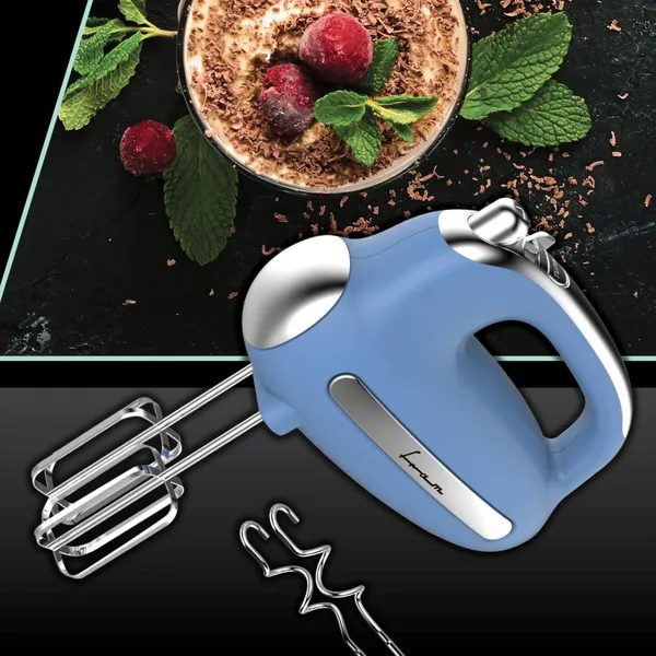 Mixer de mână FRAM FHM-3005BL 300W Bleu - imagine 4