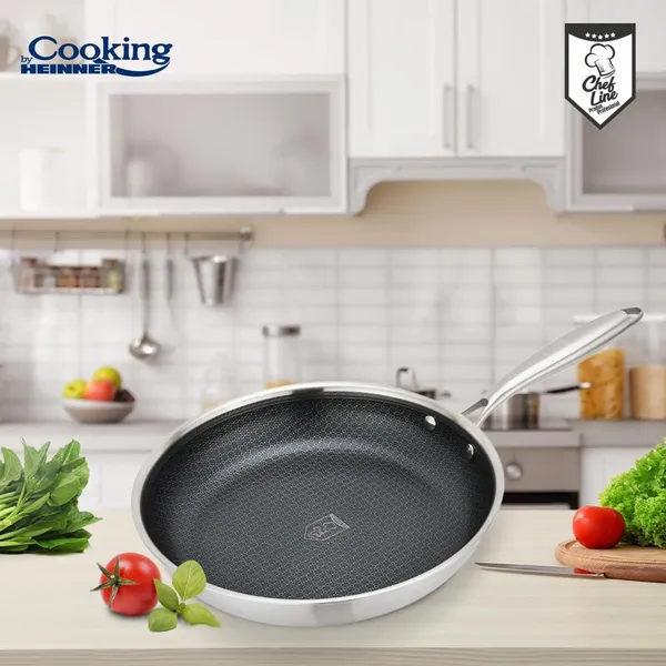 Tigaie HEINNER Titanium3 Cooking Inox 24 cm - imagine 5