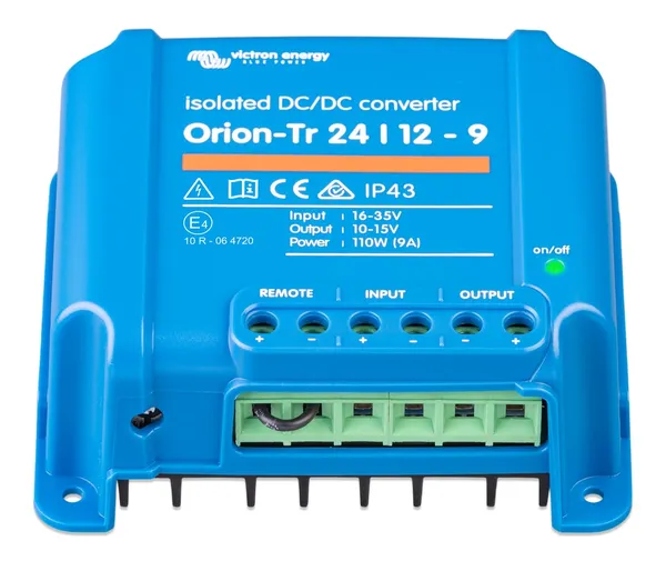 Convertor DC/DC VICTRON ENERGY Orion-Tr 24/12 9A - imagine 2