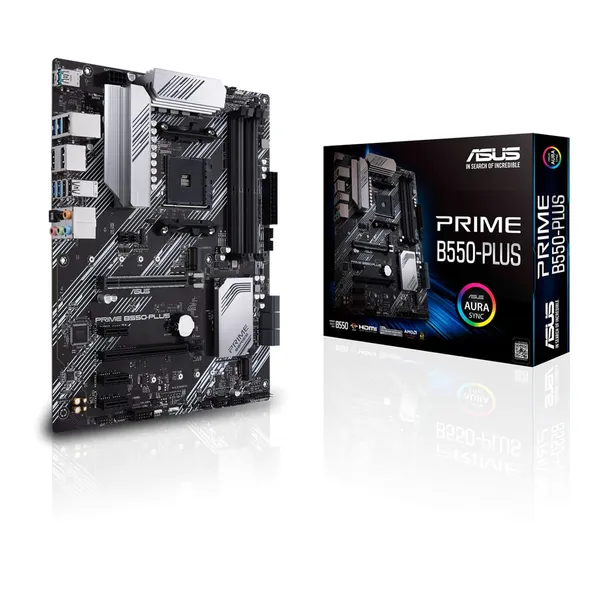 Placă de bază ASUS PRIME B550-PLUS Socket AM4 DDR4 ATX