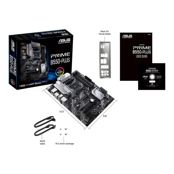 Placă de bază ASUS PRIME B550-PLUS Socket AM4 DDR4 ATX - imagine 4