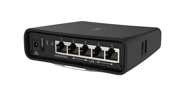 Router MIKROTIK hAP ac2 Dual Band Wireless 1200 Mbps - imagine 3