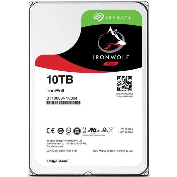 HDD Intern SEAGATE IronWolf 10TB 7200rpm 256MB ST10000VN000 - imagine 2
