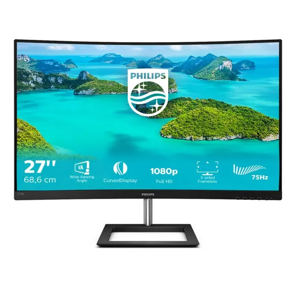 Monitor Gaming PHILIPS 272E1CA/00 27 inch Full HD Curbat - imagine 10