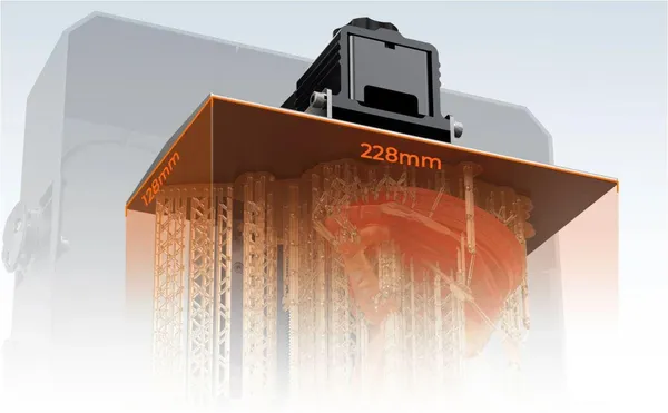 Imprimantă 3D CREALITY Halot-MAGE SLA 8K LCD 10.3 inch - imagine 6