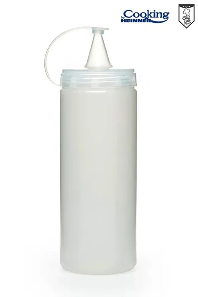 Sticlă Dispenser pentru Sosuri HEINNER Chef Line 700 ml Transparent