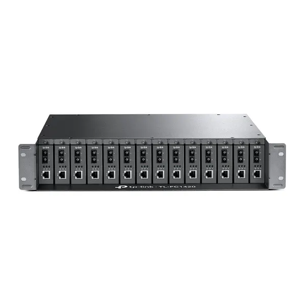 Sasiu Convertoare Media TP-LINK TL-FC1420 14 Sloturi Rack 19 inch - imagine 4