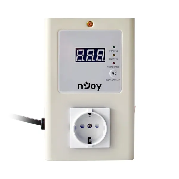 Stabilizator tensiune NJOY Royer 16A Monofazat/Trifazat 1600W - imagine 1