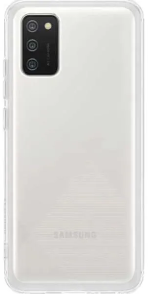 Husă SAMSUNG Galaxy A02s Soft Clear Cover Transparent EF-QA026TTEGEU