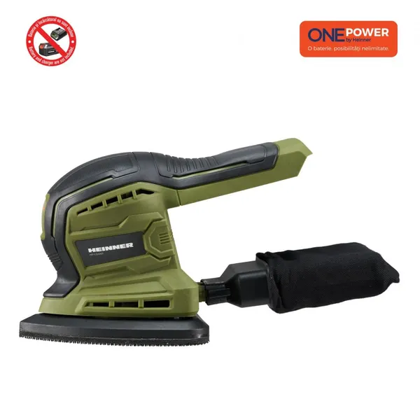 Slefuitor rotativ HEINNER ONE POWER 18V 1200 OPM - imagine 2