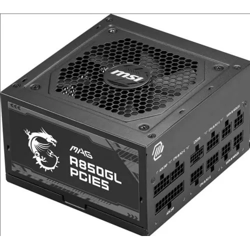 Sursă PC MSI MAG A850GL PCIE5 850W ATX 80+ Gold