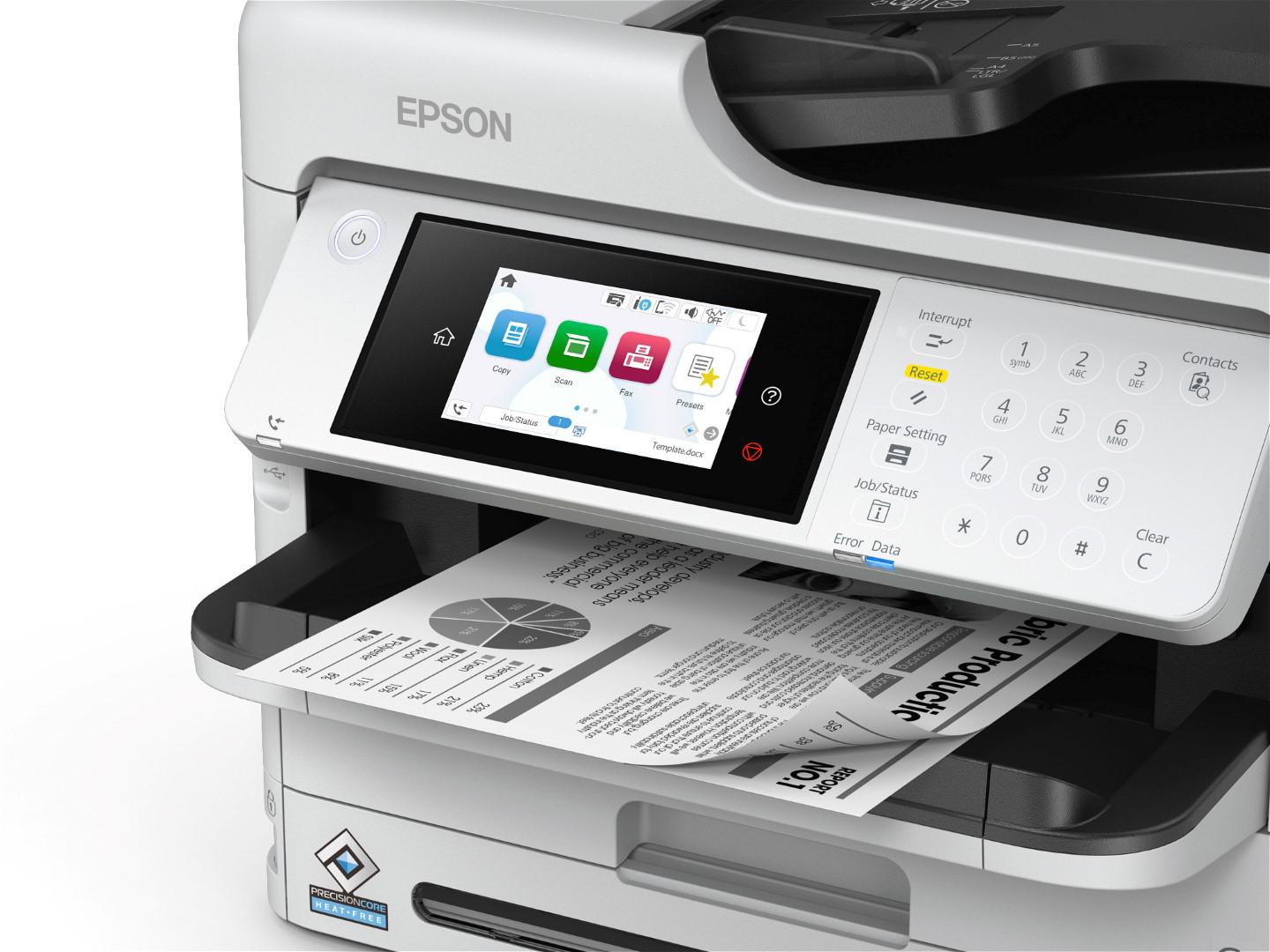 Multifuncțională EPSON WF-M5899DWF Monocrom A4 34ppm Duplex - imagine 3