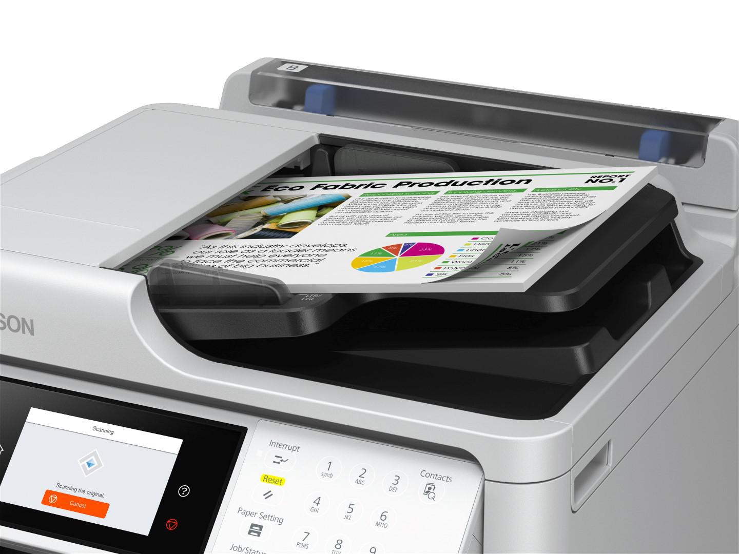 Multifuncțională EPSON WF-M5899DWF Monocrom A4 34ppm Duplex - imagine 4