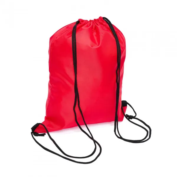 Rucsac cu Snur 420D Roșu - imagine 2